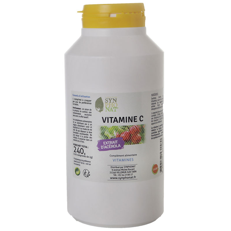 Supplément de vitamine C pour rongeurs, 120g